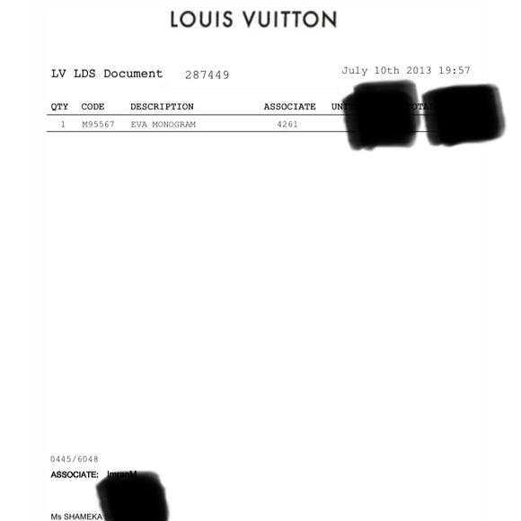 Louis Vuitton Eva monogram bag(bag discontinued). - Picture 14 of 16